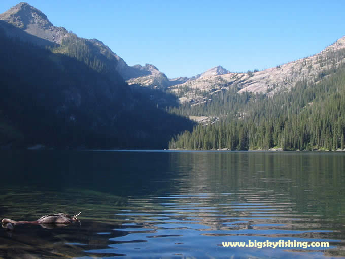 Glacier Lake in the Mission Mountains