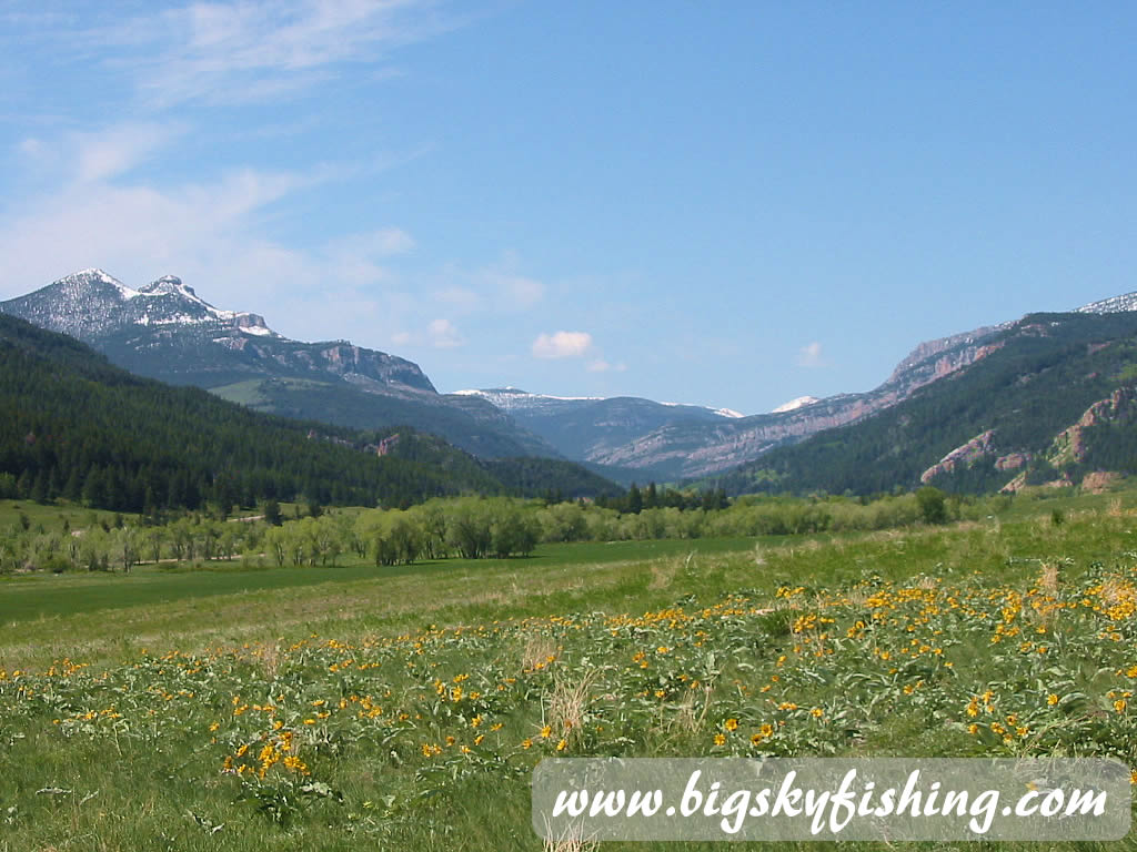 Scenic Valley along the Rocky Mountain Front