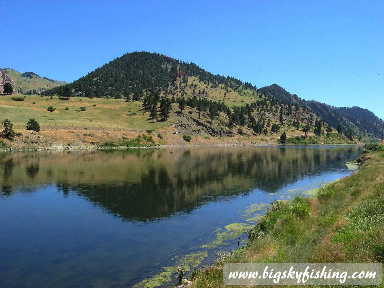 Missouri River in Central Montana