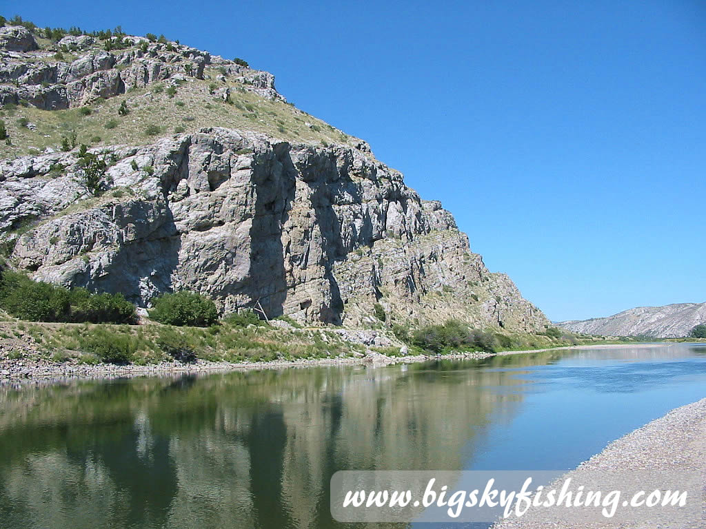 Missouri River Near Fort Benton, Montana