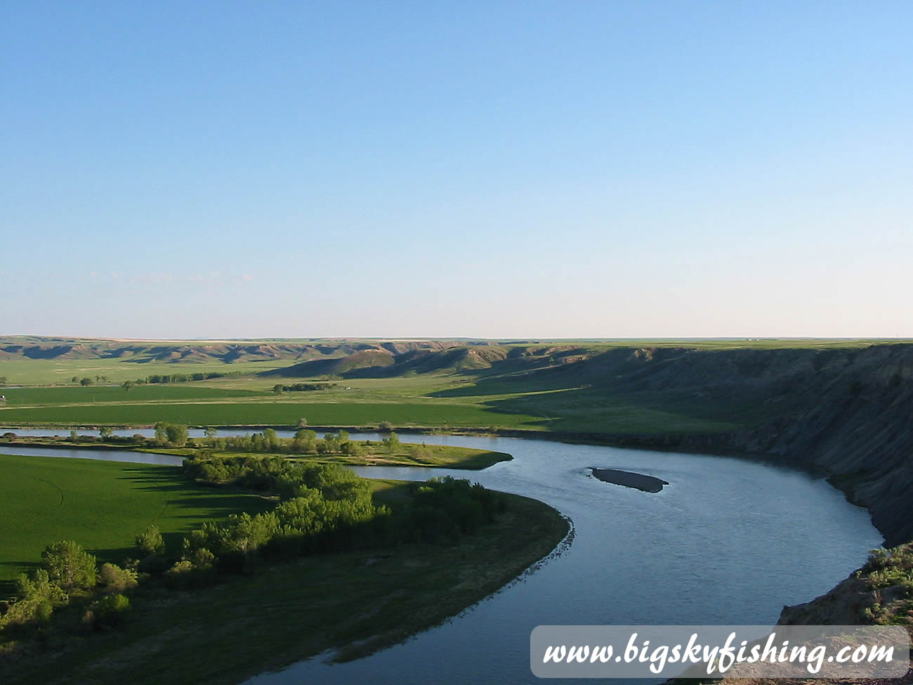 Lower Missouri River Near Fort Benton