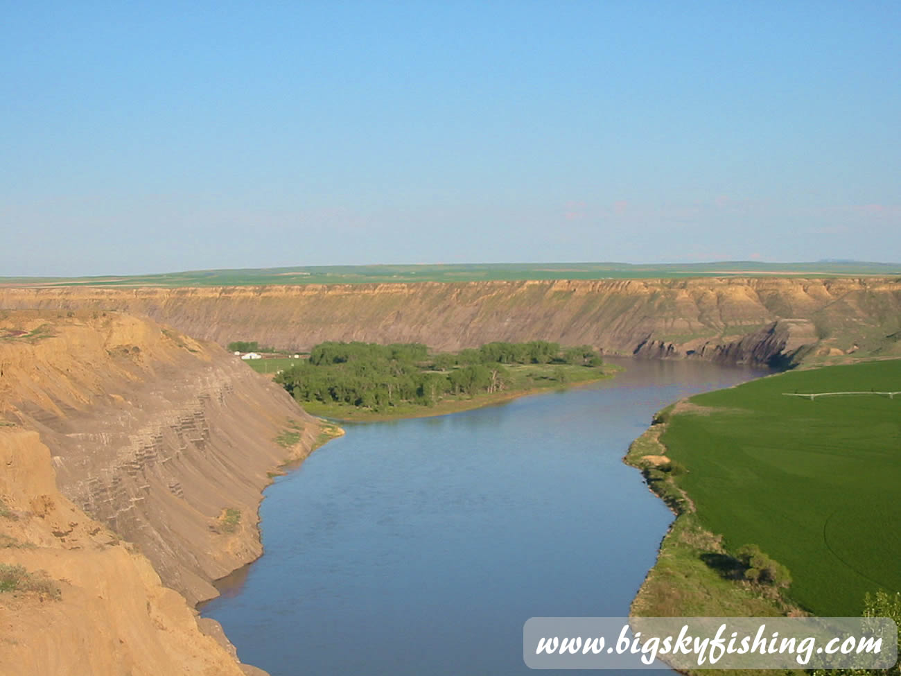 Rocky Cliffs along Missouri River