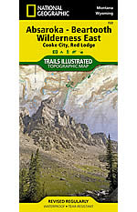 Absaroka-Beartooth Trails Illustrated Map (East)