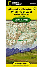 Absaroka-Beartooth Trails Illustrated Map (East)