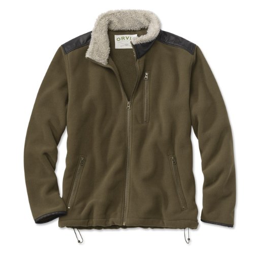 A Orvis Zip-Up Fleece Jacket