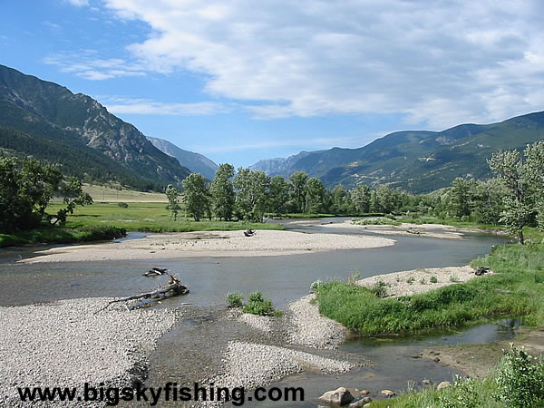 The Stillwater River Near Nye, Montana