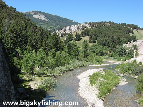 The Dearborn River in Central Montana