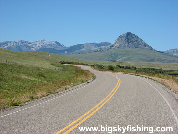 Highway 435 & The Rocky Mountain Front in Montana