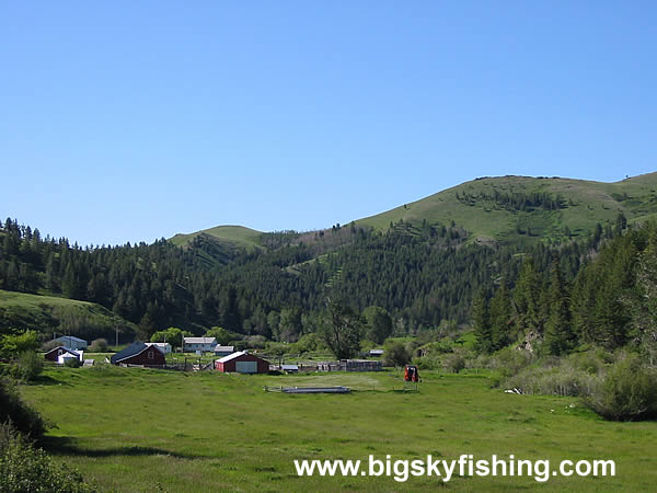 Remote Ranch in the Bears Paw Mountains