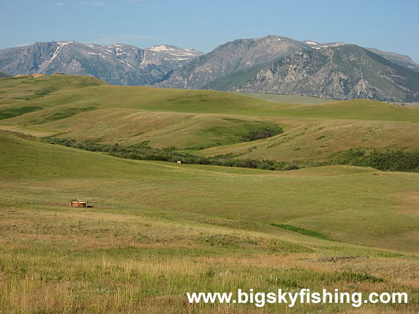 Beartooth Mountains Seen Near Roscoe, Montana : Photo #5