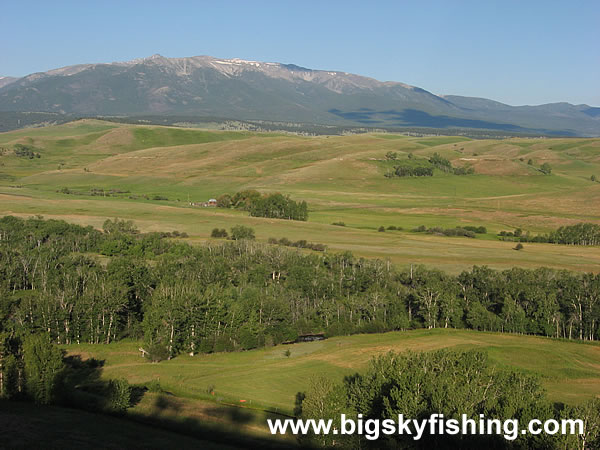 Beartooth Mountains Seen Near Roscoe, Montana : Photo #4