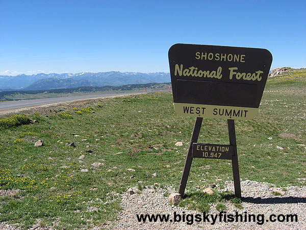 West Summit on the Beartooth Highway