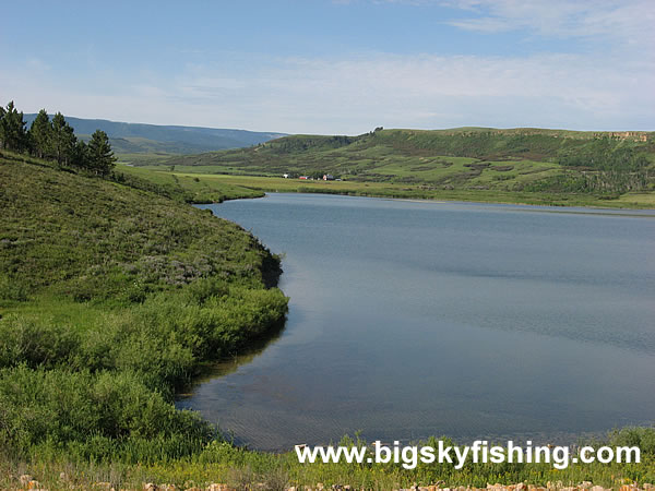 East Fork Reservoir Near Lewistown, Montana