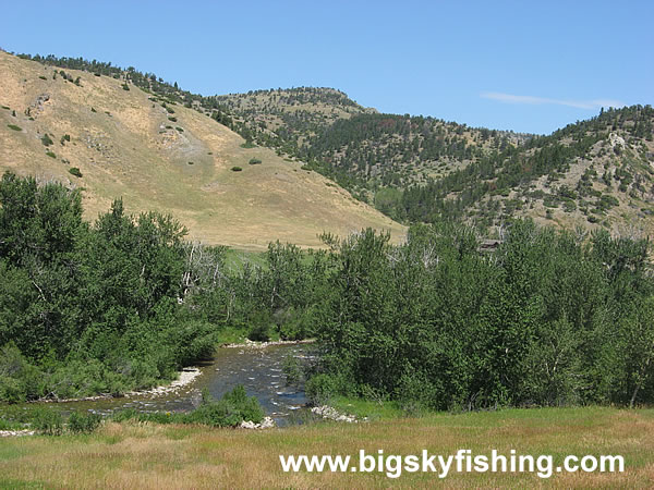 West Boulder River Near McLeod, Montana