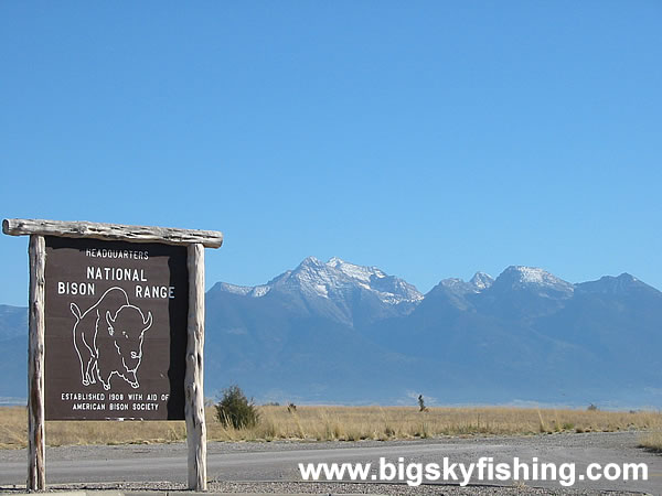 Entrance to the National Bison Range