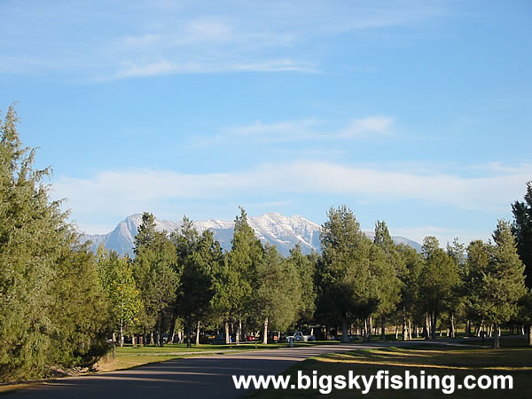 Picnic and Day Use Area in the National Bison Range