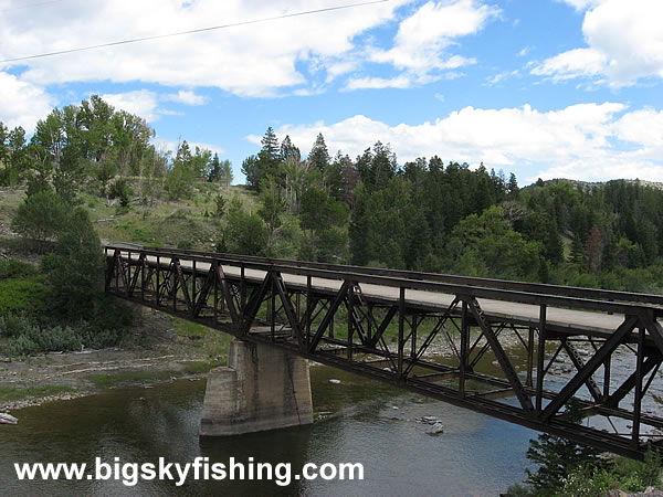 The Bridge Across the Sun River on the Scenic Drive