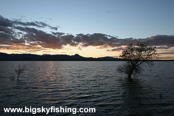 Pishkun Reservoir at Sunset, Photo #2
