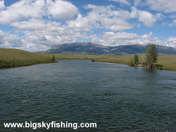 The Pishkun Canal in Central Montana