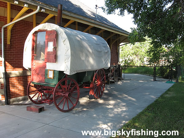 Old Sheepherders Wagon in Dillon, Montana