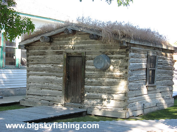Old Log Cabin in Dillon, Montana