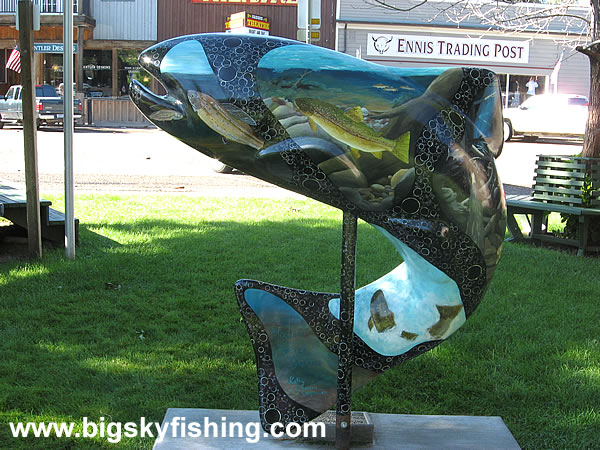 Trout Statute in Ennis, Montana : Photo #2