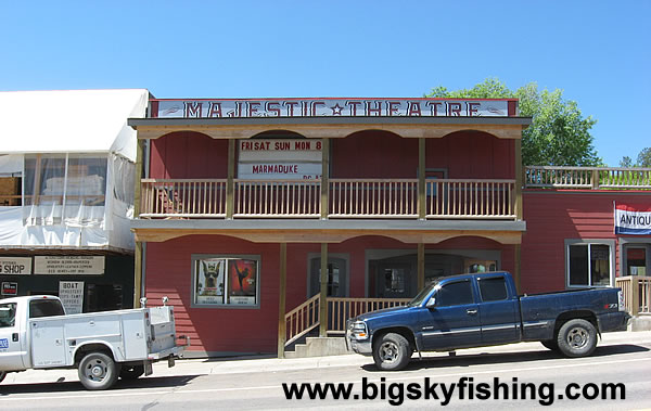 The Majestic Theatre in Eureka, Montana