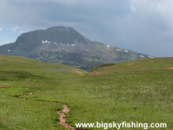 Black Butte Mountain in the Gravelly Range