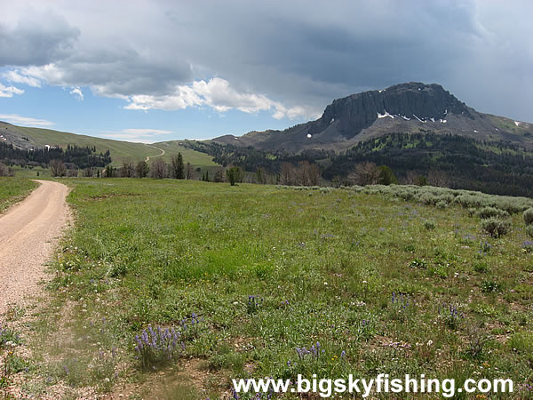 Black Butte Mountain in the Gravelly Range, Photo #2