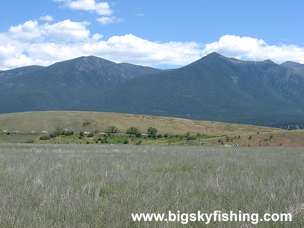 The Whitefish Range Seen From Eureka, Montana