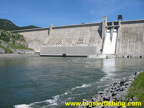 Libby Dam in Montana