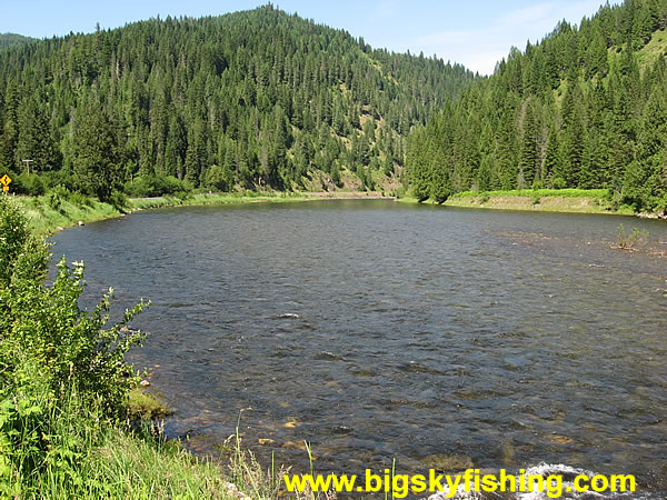 The Lochsa River at Lowell, Idaho