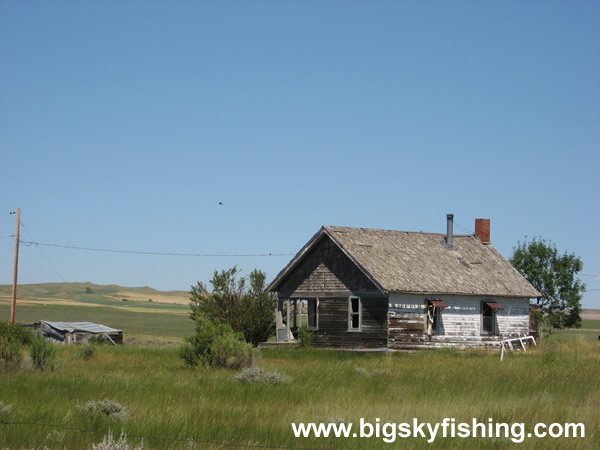 Abandoned Homestead Along the Byway