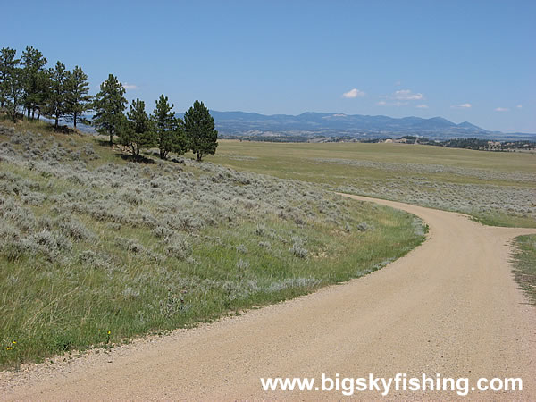 Open Plains and Distant Mountains in the Missouri Breaks