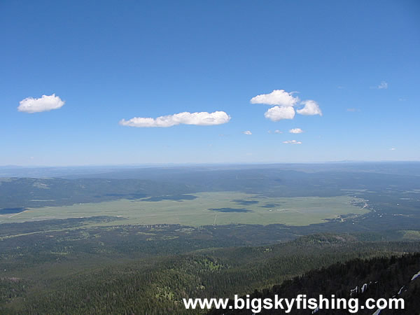 Island Park Area Seen From Sawtell Peak Summit