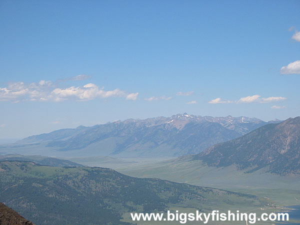 The Madison Valley From Sawtell Peak Summit