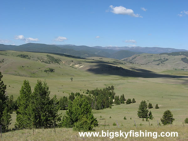 Open, Rolling Hills of the John Long Mountains