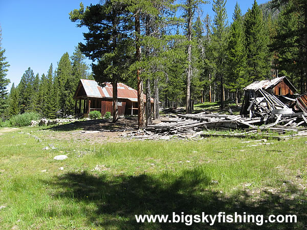 Coolidge Ghost Town in the Pioneer Mountains