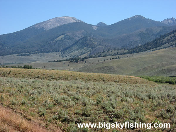 The Southern Pioneer Mountains in Montana