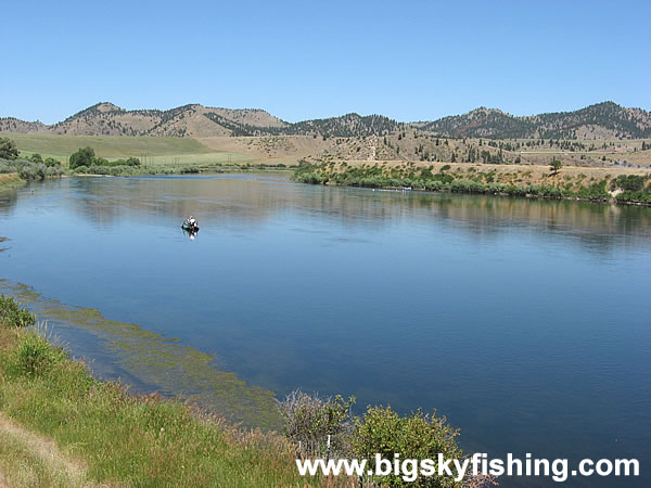 Downstream From Holter Dam