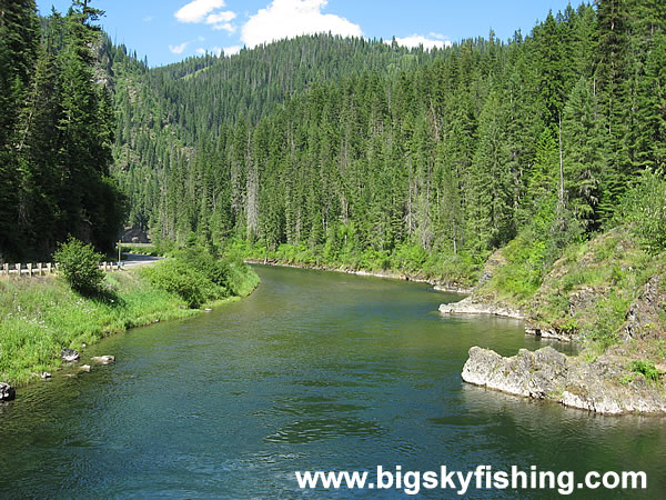 The St. Joe River in Idaho