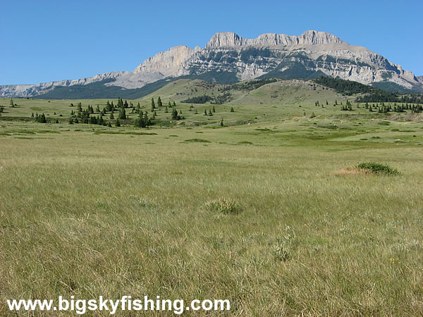 The Rocky Mountain Front in Central Montana