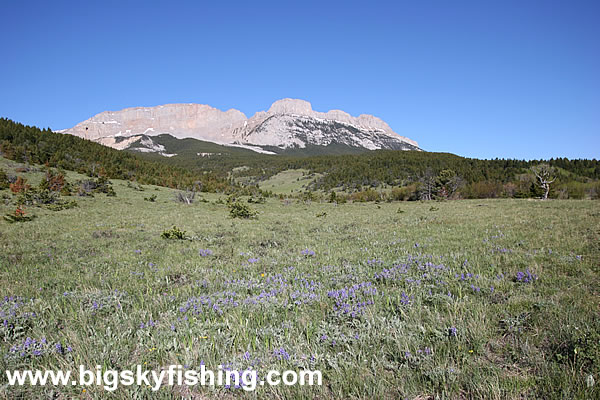 The Rocky Mountain Front in Central Montana