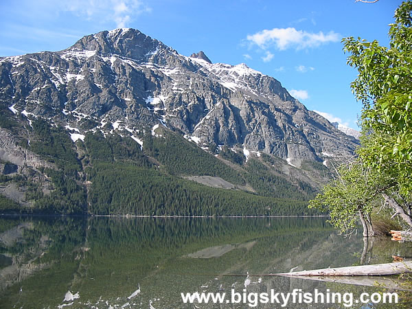 Along the Northern Shore of St. Mary Lake