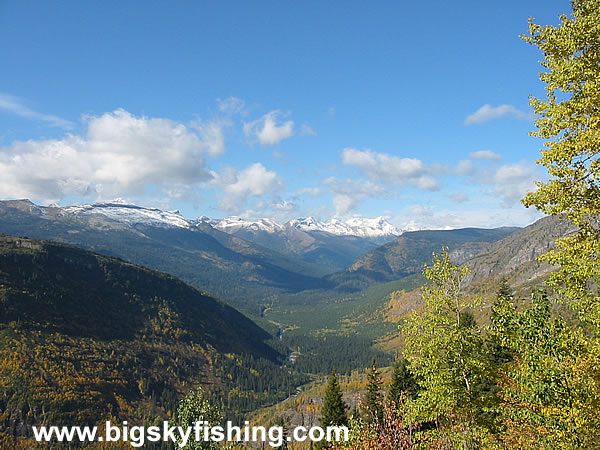 Autumn View From the Going to the Sun Road