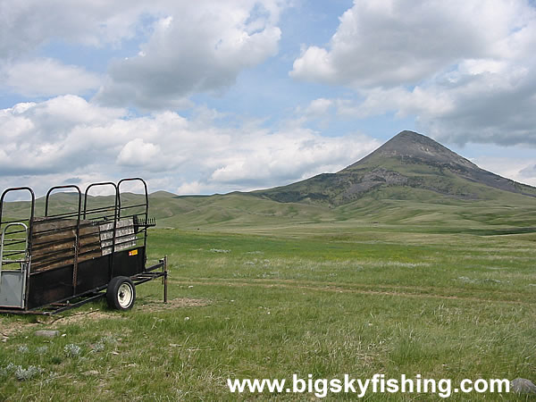 Gold Butte in the Sweet Grass Hills of Montana