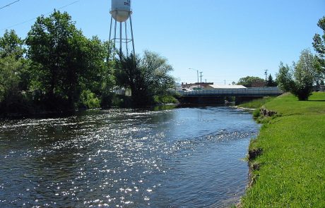 Beaverhead River in Twin Bridges, Montana