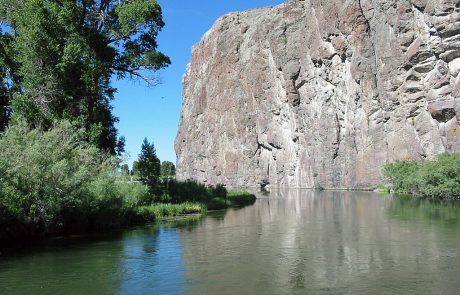 Barrett's Rock and Park along the Beaverhead River