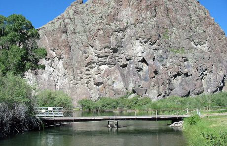 Bridge over the Beaverhead River at Barrett's Park