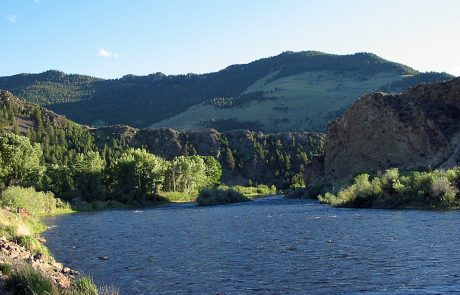 Big Hole River Near Maiden Rock